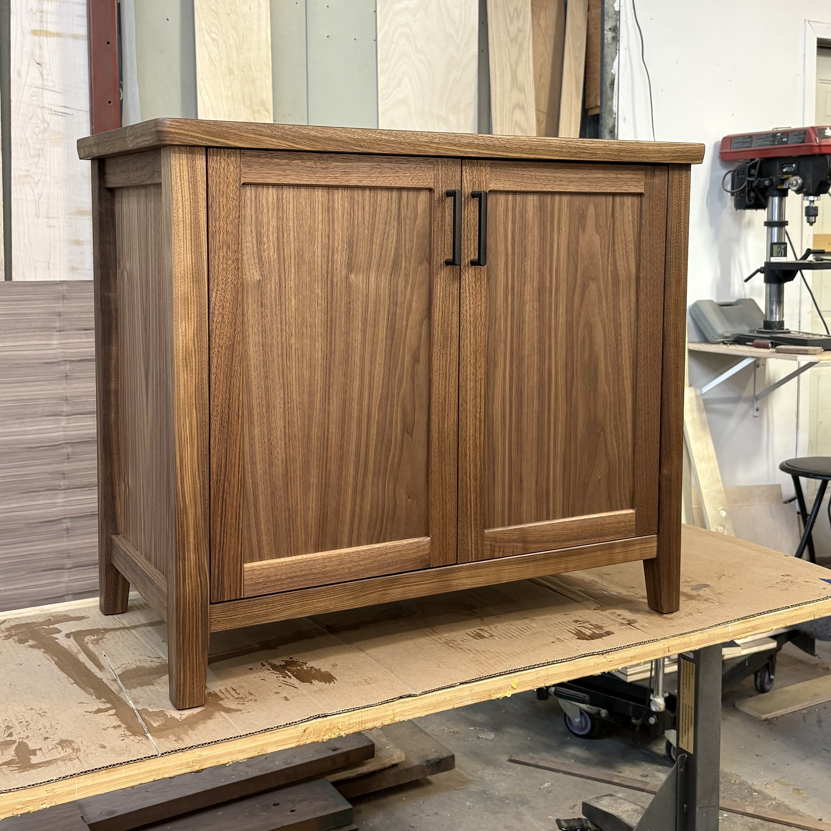 Shaker Storage Cabinet Woodworking Plans