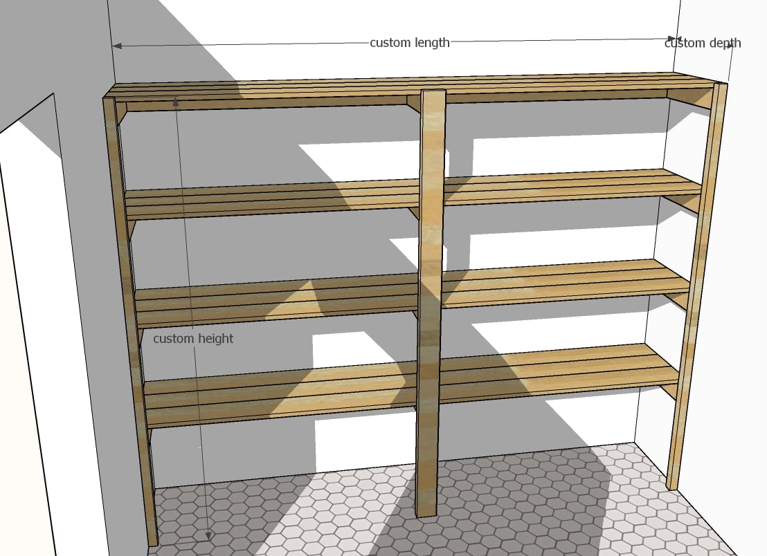 2×4 Storage Shelving - Image 1