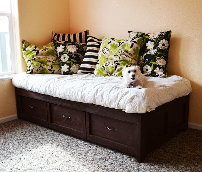 Daybed with Storage Trundle Drawers - Image 1