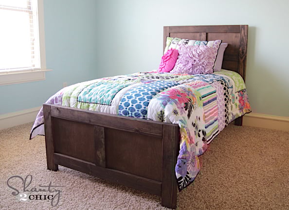 $70 DIY Panel Bed with Free Plans – Twin and Full Sizes - Image 1