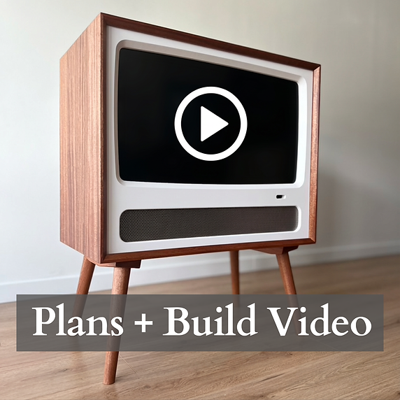 Retro TV Woodworking Plans PDF - Image 4