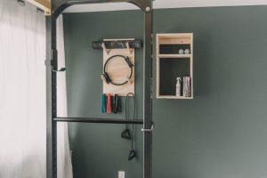 Wall Mounted Exercise Storage - Image 1