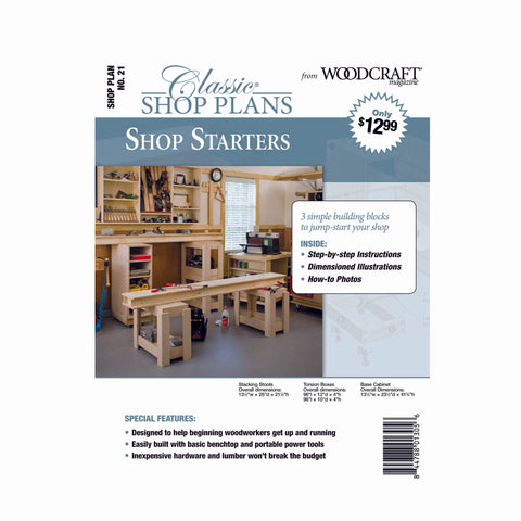 Workshop Starting Set – Paper Plan woodworking plan