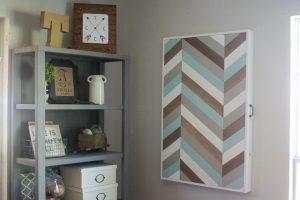 Spare Table that Doubles as Wall Art - Image 1