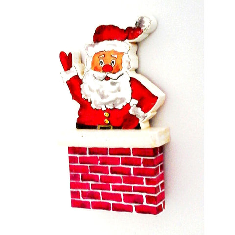 Chimney Santa Woodworking Pattern and Picture - Image 1