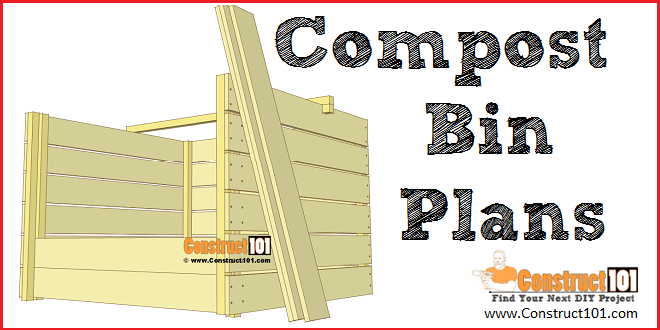 Compost Bin Plans – Free PDF Download woodworking plan