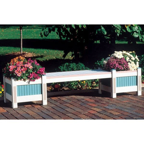 Woodworking Project Paper Plan to Build Classic Planter & Bench - Image 1