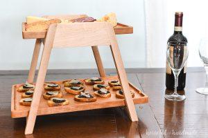 Two Tiered Serving Tray woodworking plan
