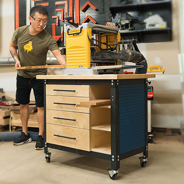 Planer Cart Plan woodworking plan