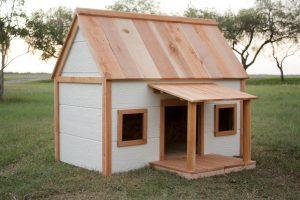 Dog House with Porch woodworking plan