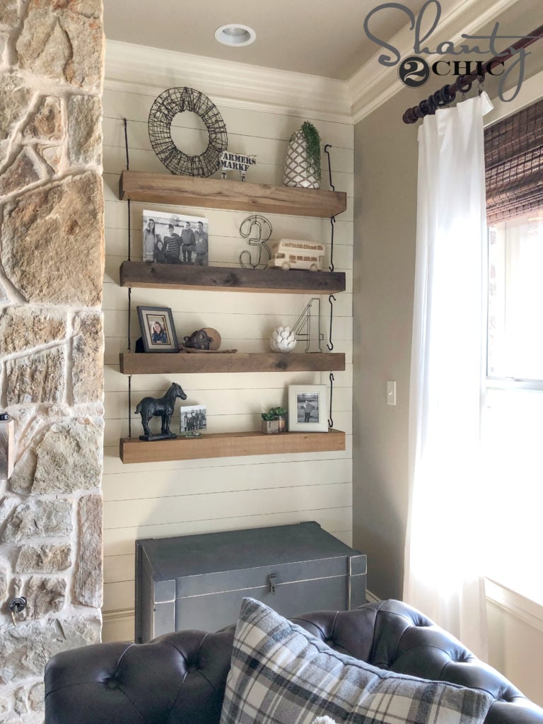 DIY Floating Shelves with Hardware - Image 1