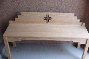 Southwestern Style Bench woodworking plan