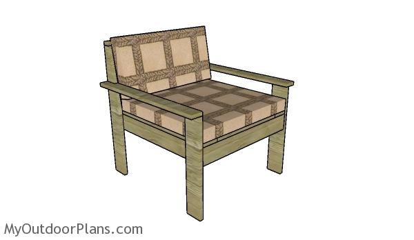 OUTDOOR SECTIONAL – CHAIR PLANS - Image 1