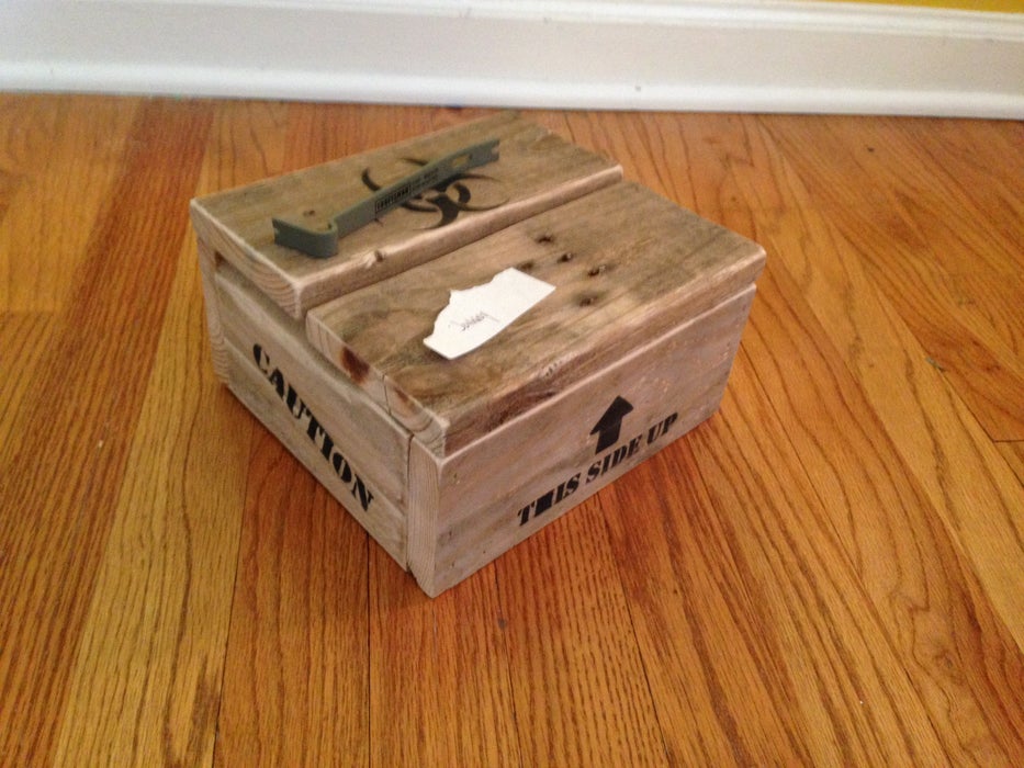 Man Crate (gift Crate) woodworking plan