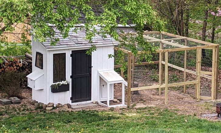 Shed Chicken Coop woodworking plan