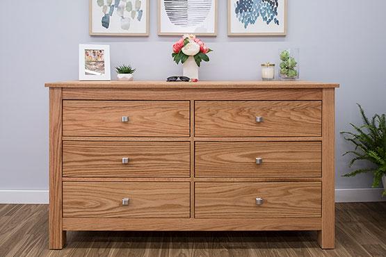 Six-Drawer Dresser woodworking plan