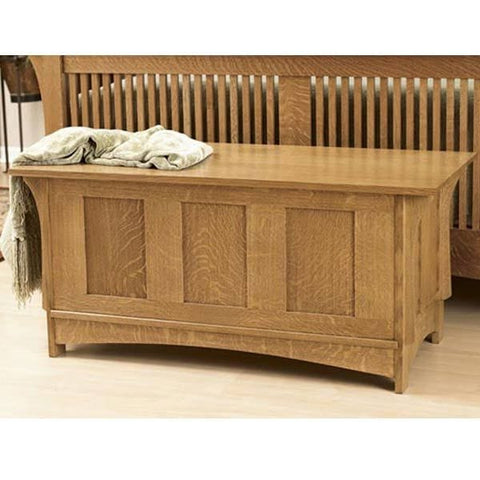 Woodworking Project Paper Plan to Build Arts and Crafts Blanket Chest woodworking plan