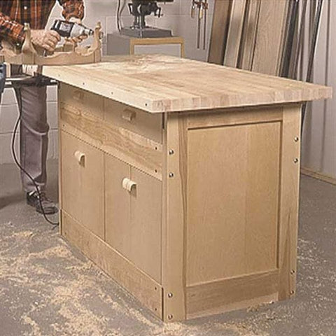 Woodworking Project Paper Plan to Build Labor-of-Love Workbench - Image 1