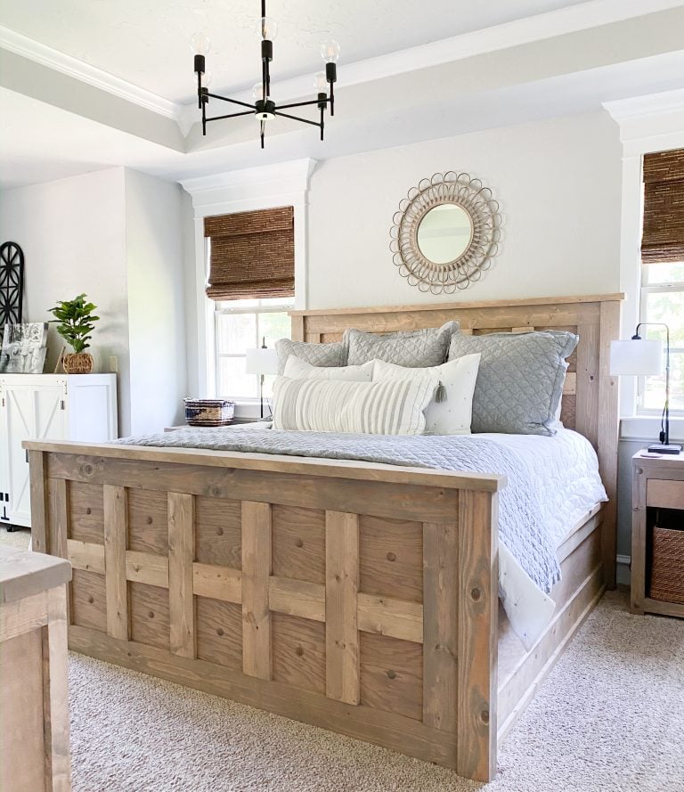 DIY King Panel Bed - Image 1