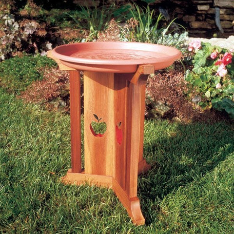 Woodworking Project Paper Plan to Build Birdbath Beauty woodworking plan