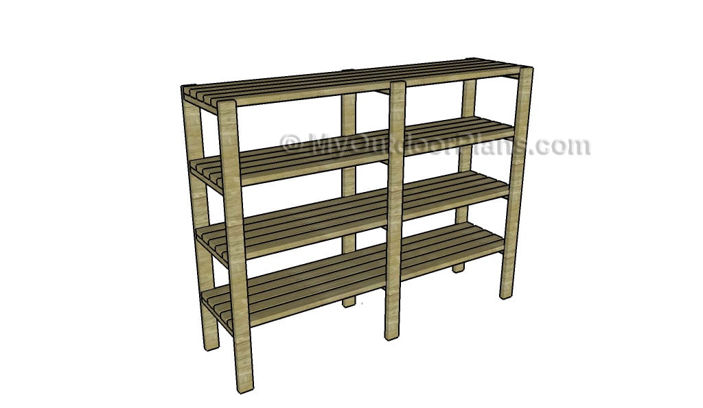 2×4 SHELVING PLANS - Image 1