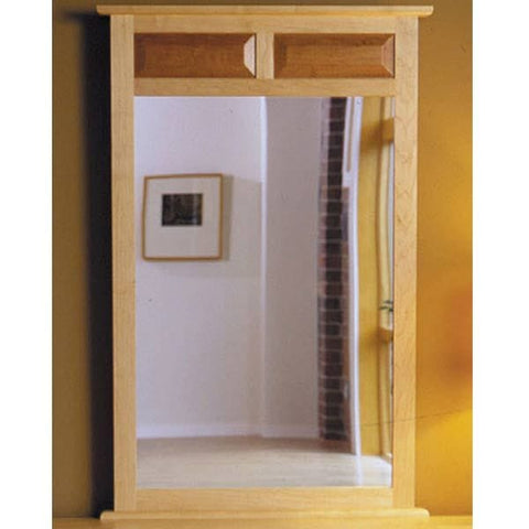 Woodworking Project Paper Plan to Build Maple & Cherry Mirror woodworking plan