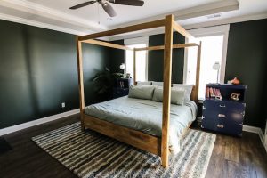 DIY Four Post Canopy Bed - Image 1