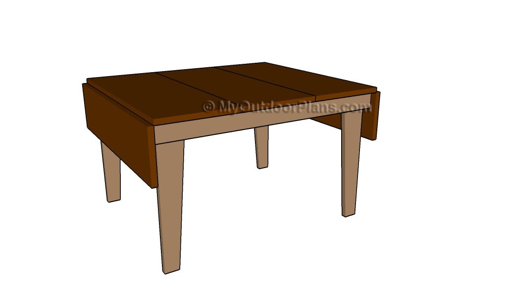 DROP LEAF TABLE PLANS - Image 1