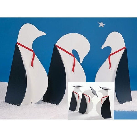Woodworking Project Paper Plan to Build Penguins on Parade - Image 1