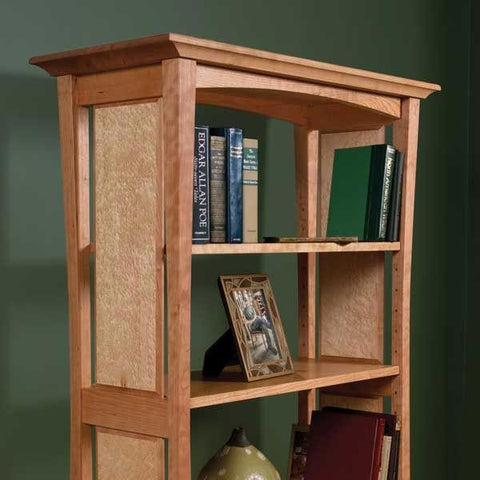 Bookcase With Flair – Downloadable Plan woodworking plan