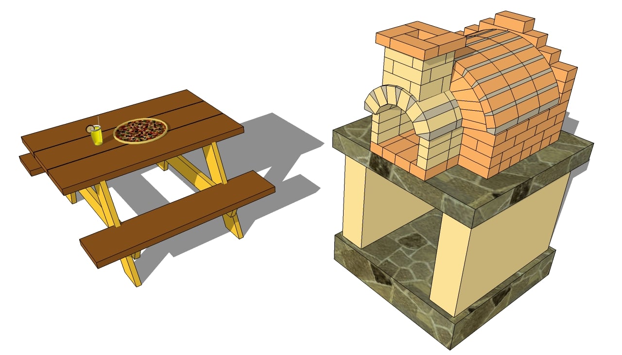 OUTDOOR PIZZA OVEN PLANS - Image 1