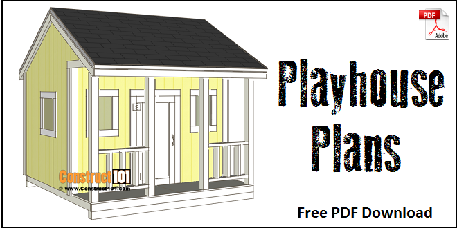 Playhouse Plans – Step-By-Step Plans woodworking plan