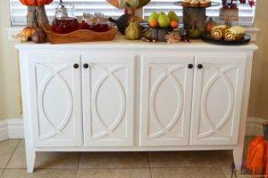 Buffet Cabinet with Circular Trim - Image 1