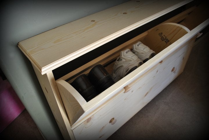 Shoe Dresser woodworking plan