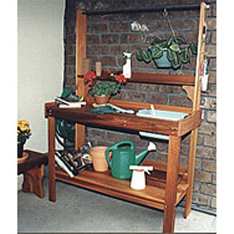 Woodworking Project Paper Plan to Build Potting Table woodworking plan