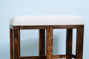 Upholstered Bar Stool Benches - Image 1