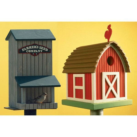 Woodworking Project Paper Plan to Build Birdhouse/Birdfeeder woodworking plan