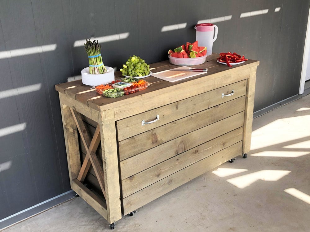 Nesting Grill Station for Portable Grill - Image 1