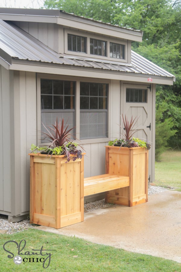 DIY Planter Box Bench - Image 1