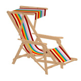 Beach chair plan woodworking plan