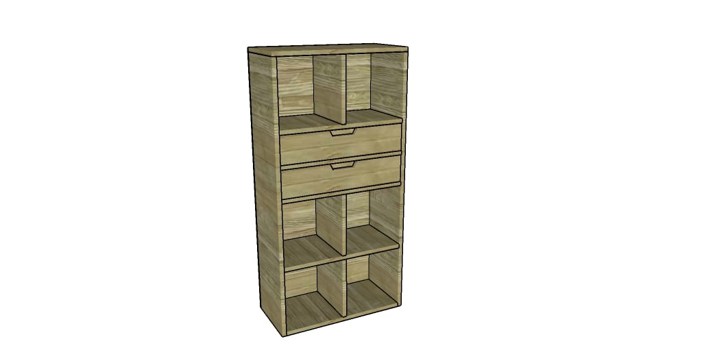 CLOSET STORAGE PLANS woodworking plan