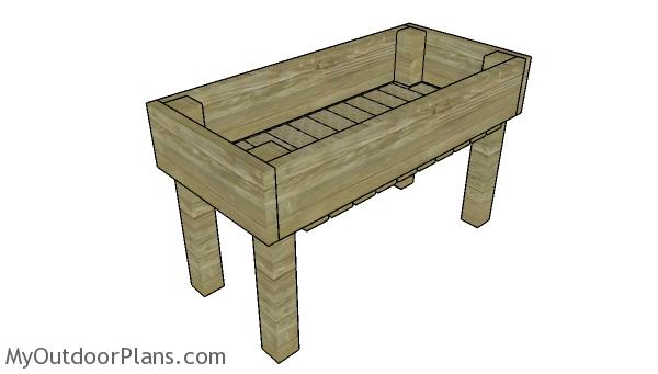 EASY ELEVATED PLANTER BOX PLANS - Image 1