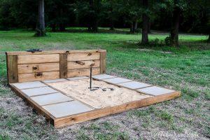 Horseshoe Pit Frame - Image 1