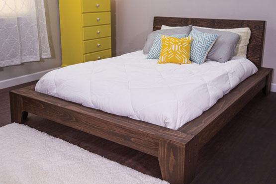 Platform Bed woodworking plan