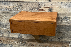Modern Floating Nightstand woodworking plan