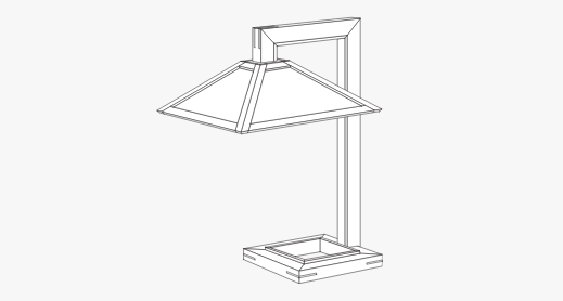 Arts and Crafts Table Lamp - Image 1