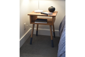 Rustic Modern Side Table - Image 1