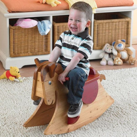 Woodworking Project Paper Plan to Build Quick and Easy Rocking Horse - Image 1