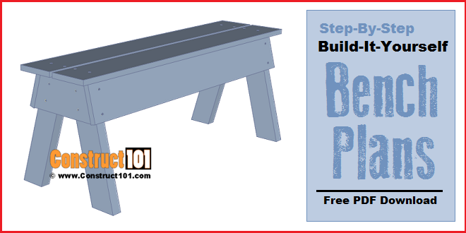 Simple DIY Bench – Step-By-Step Plans - Image 1