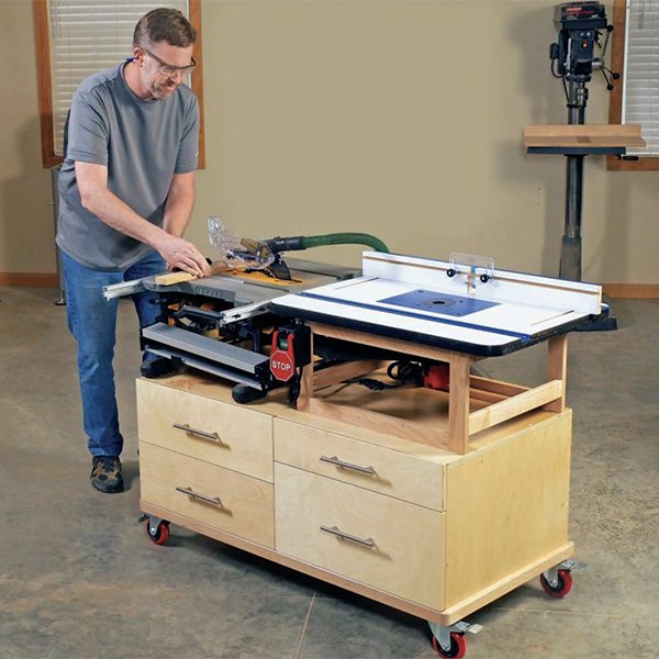 Benchtop Tool Cart Plan woodworking plan